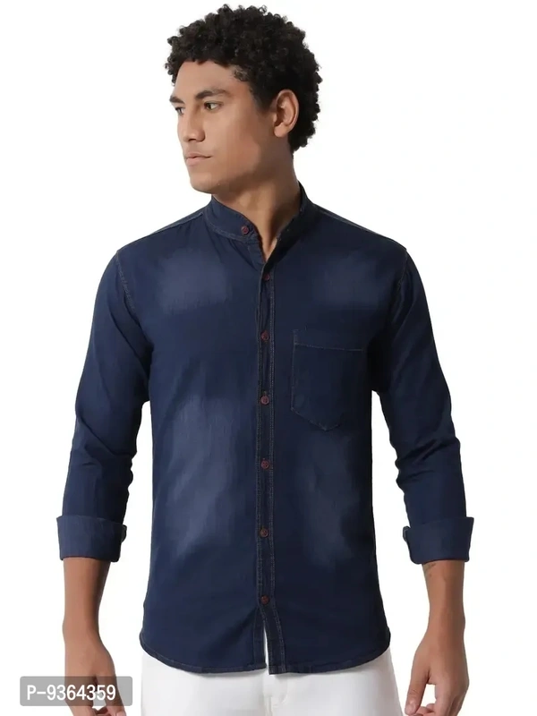 Fancy Denim Shirt For Men