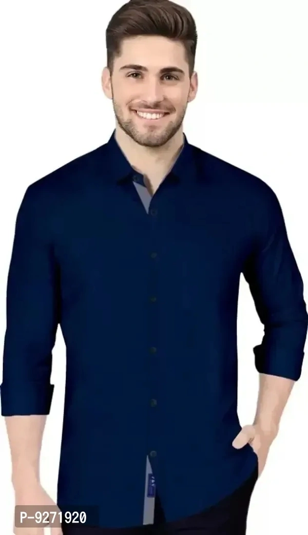 Classic Cotton Solid Casual Shirts for Men