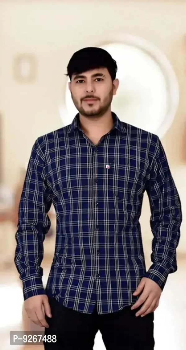 Marc Laurent Check Shirt Full Sleeve for Mens