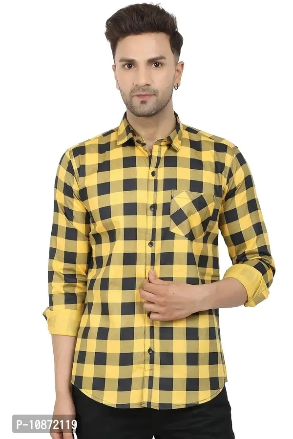 Stylish Men Cotton Long Sleeve Shirt
