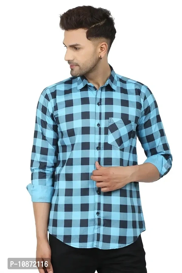 Stylish Men Cotton Long Sleeve Shirt