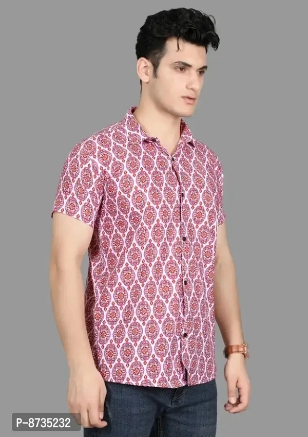 Fancy Cotton Blend Men Shirts