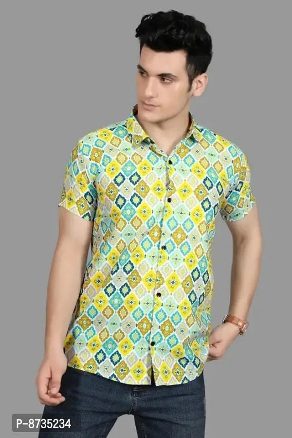 Fancy Cotton Blend Men Shirts