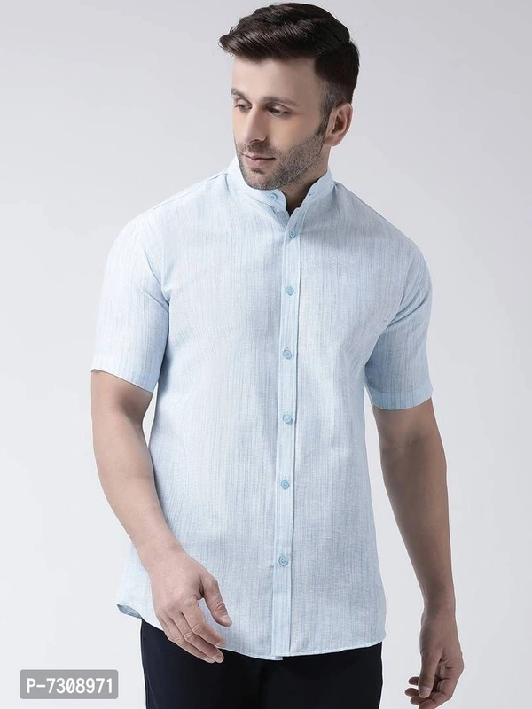 Reliable Cotton Solid Short Sleeves Casual Shirts For Men