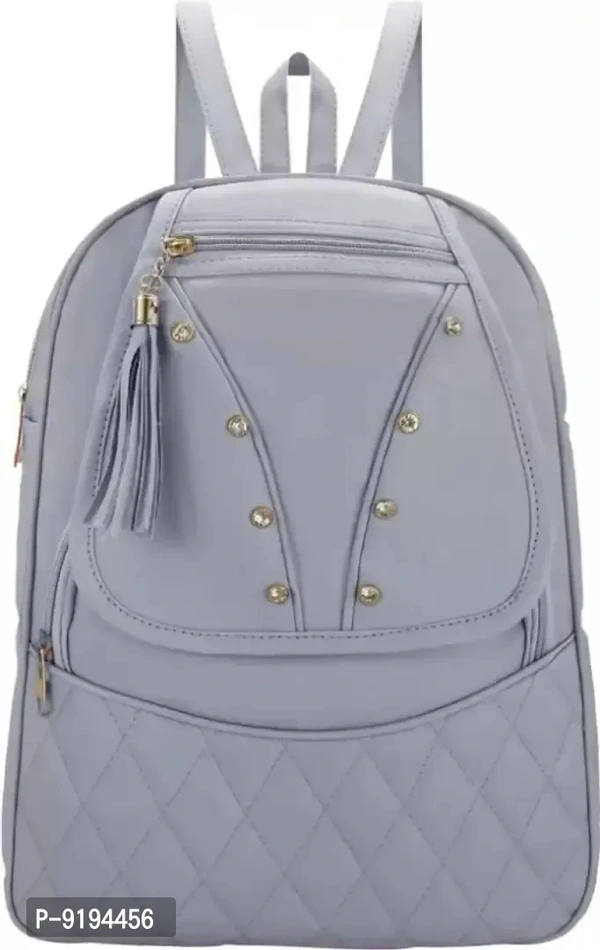 Classy Solid Backpacks for Women