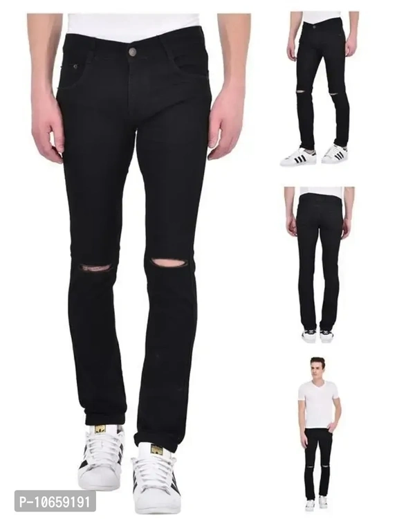 Fashion Regular Fit Denim Jeans For Men
