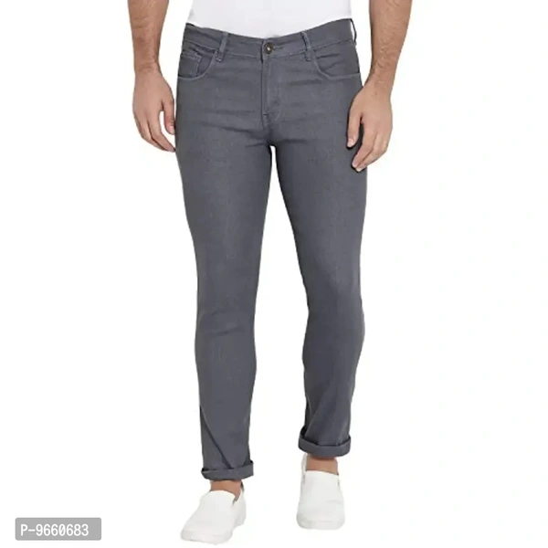 DAIS Men's Skinny Fit Jeans (BEPLDRJ01_30_Grey_Grey_30)