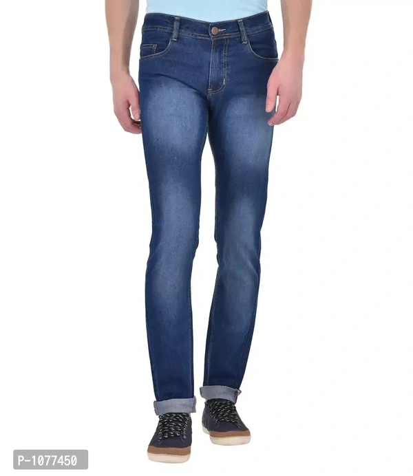 Blue Strechable Denim Jeans