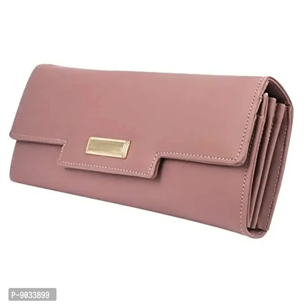 ALSU Women's Pink Hand Wallet Hand Clutch_shd-007pnk