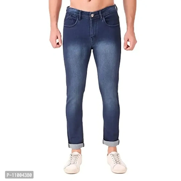 Oxy Denim Men's Slim Fit Stretchable Jeans/Men's Regular Fit Jeans/Regular Fit Denim Jeans for Men/Men's Regular Jeans/Men's Slim Stretchable Jeans