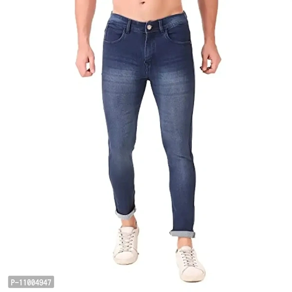 Oxy Denim Men's Slim Fit Stretchable Jeans/Men's Regular Fit Jeans/Regular Fit Denim Jeans for Men/Men's Regular Jeans/Men's Slim Stretchable Jeans