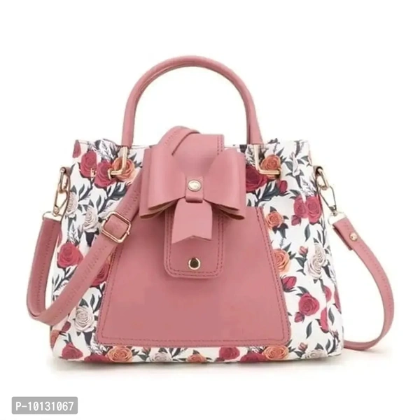 Classy Leather Printed Handbags for Women