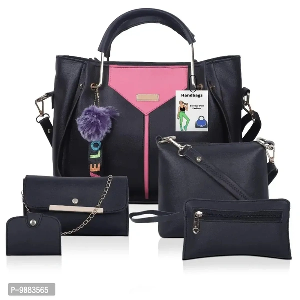 Amazing Black PU Womens Handbags