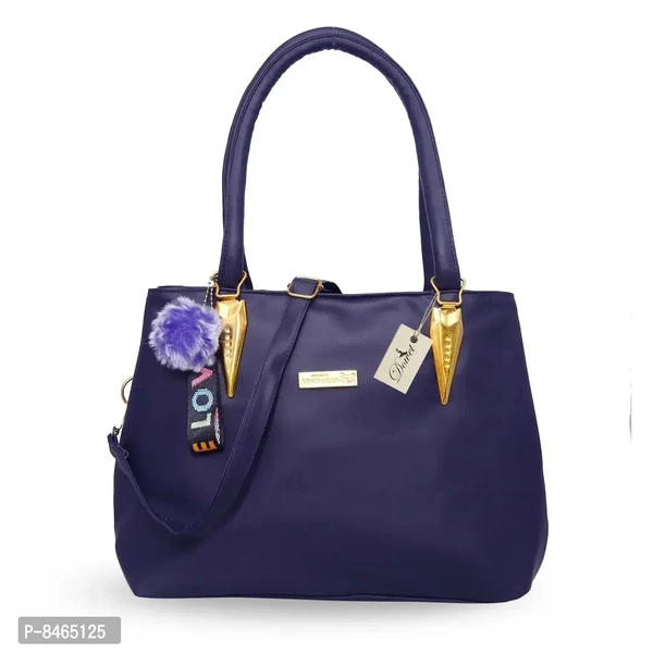 Elegant Blue PU Handbags For Women