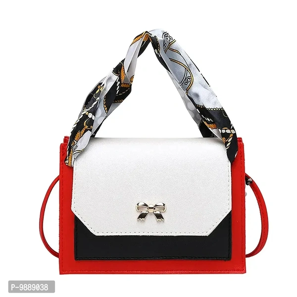 Portable Mini Ribbon Meenger Bag Ladie ilk carf Handbag atchel Bag Flap Handbag Lady houlder Bag