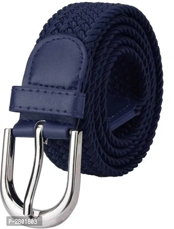 Women blue casual; belt