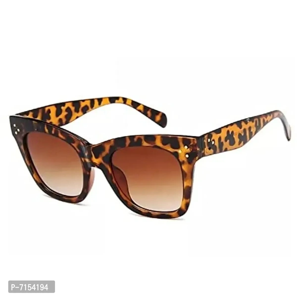 AUGEN By Visions India Retro Vintage Oversized Abstract Unisex Sunglasses UV400 Protected Large Size (C7, 111)