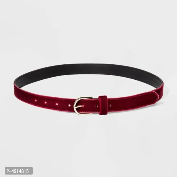 Stylish Leatherette Belts For Women & Girls