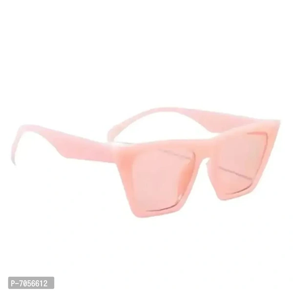 Dervin UV Protection Cat-Eye Sunglasses for Women (Pink)
