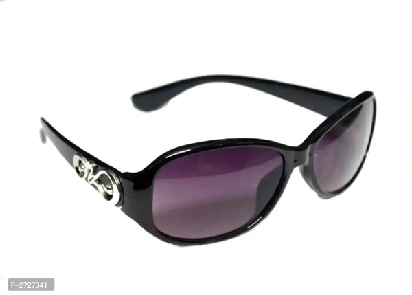 HRINKAR Queen Bee Over-sized Grey Lens Black Frame Sunglasses for Women - HRS71