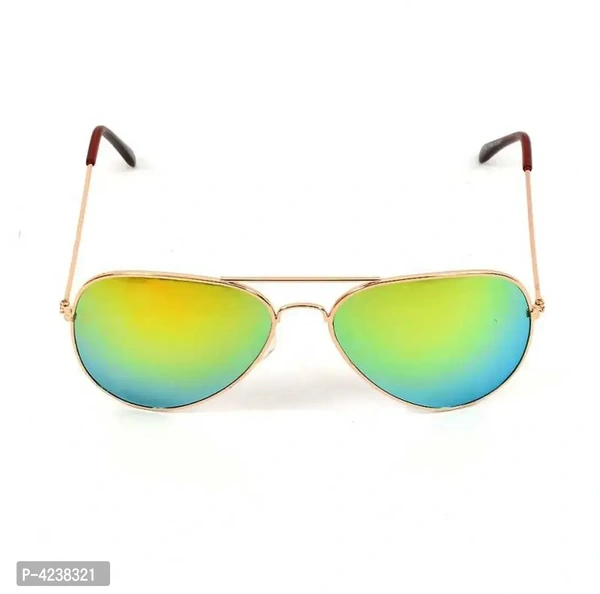 Premium Turquoise Metal Frame Unisex Sunglasses