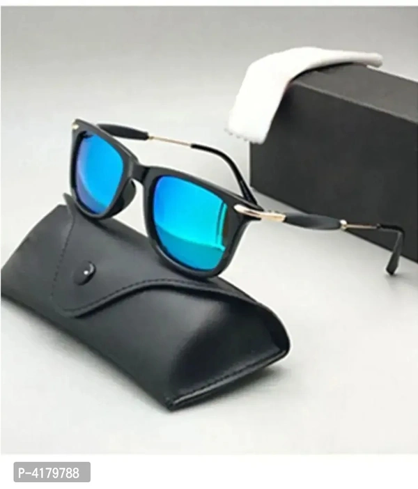 Trendy Blue Wayfarer Sunglass For Men And Women
