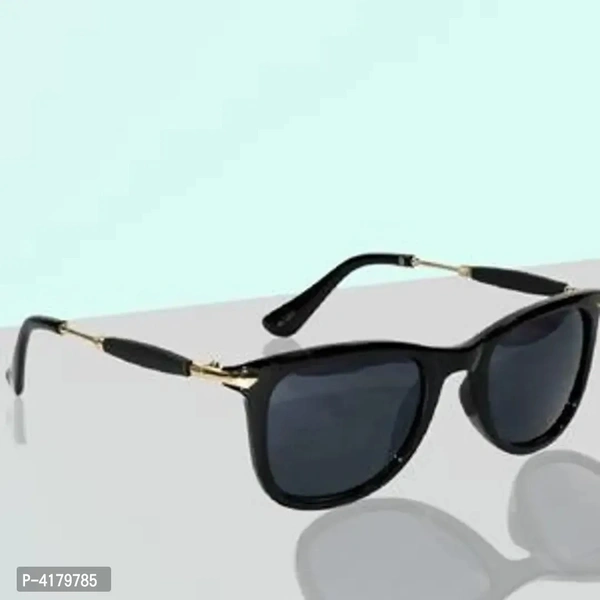 Trendy Black Wayfarer Sunglass For Men And Women