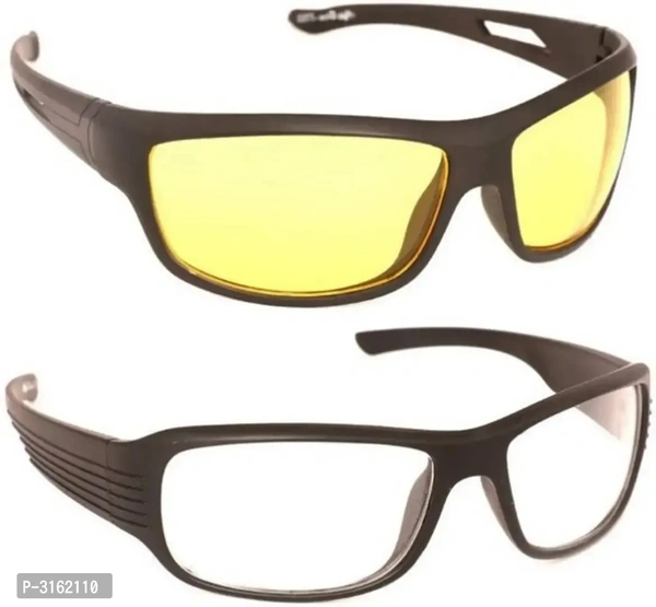 MULTI COLOR WRAP AROUND SUNGLASSES (PACK OF 3)