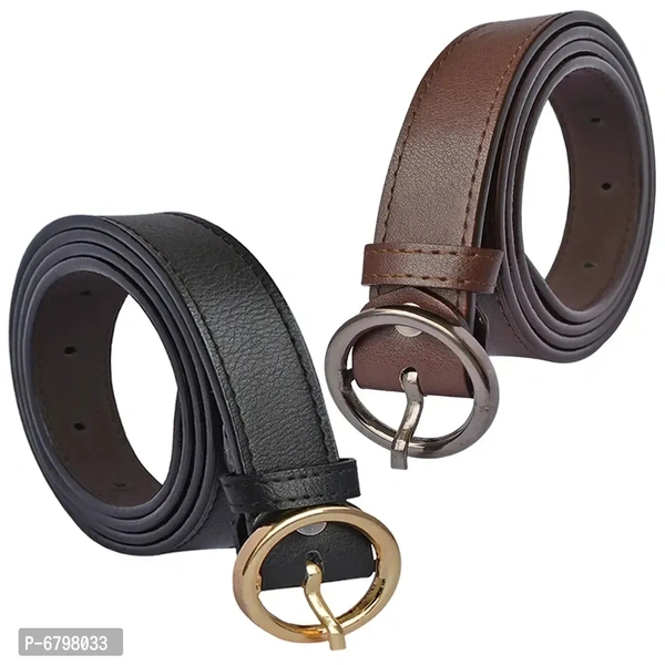 LOOPA Formal Black Synthetic Belt