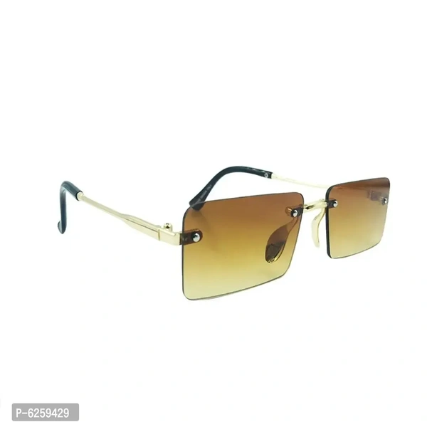 Rimless Sunglasses for Men Women