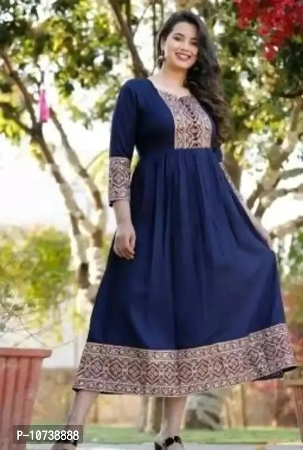 Trendy Women Rayon Kurta