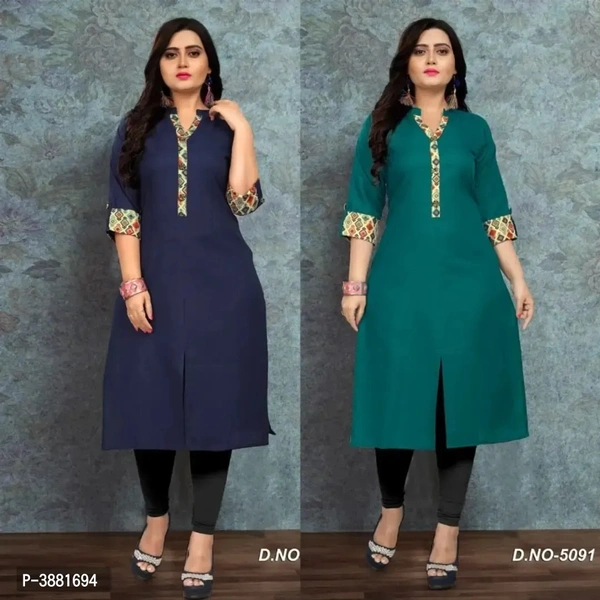 New Plus Size Cotton Kurtis Combo