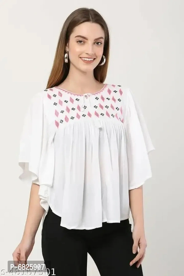 Stylish Rayon Ponchos For Women