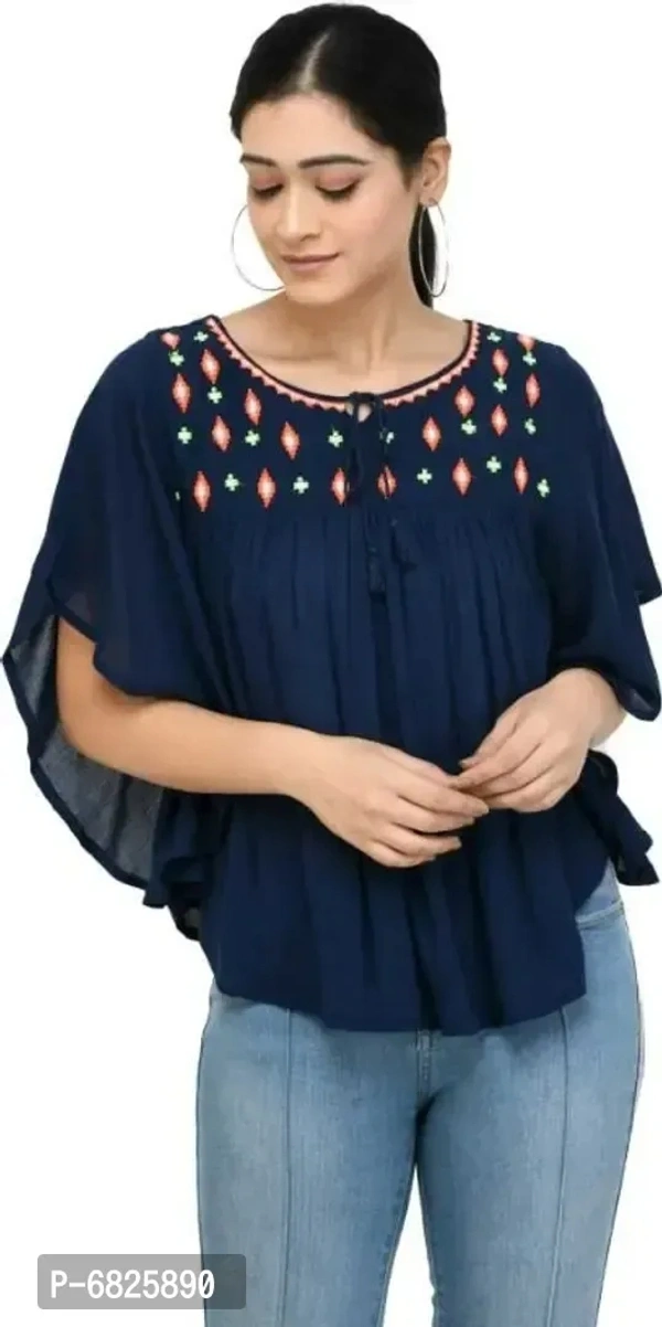 Stylish Rayon Ponchos For Women