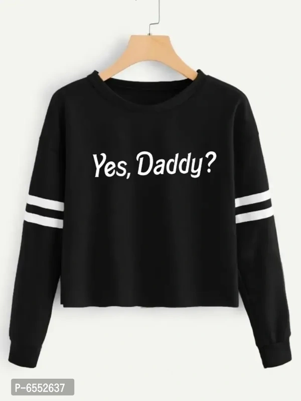 Womens Stylish Full Sleeve Printed Tshirt