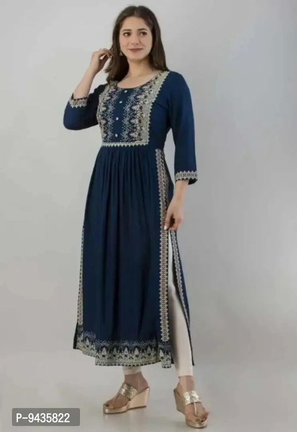 Beautiful Long Nyra Cut Kurti