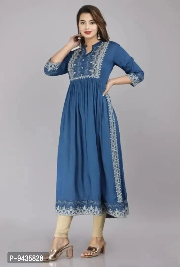 Beautiful Long Nyra Cut Kurti