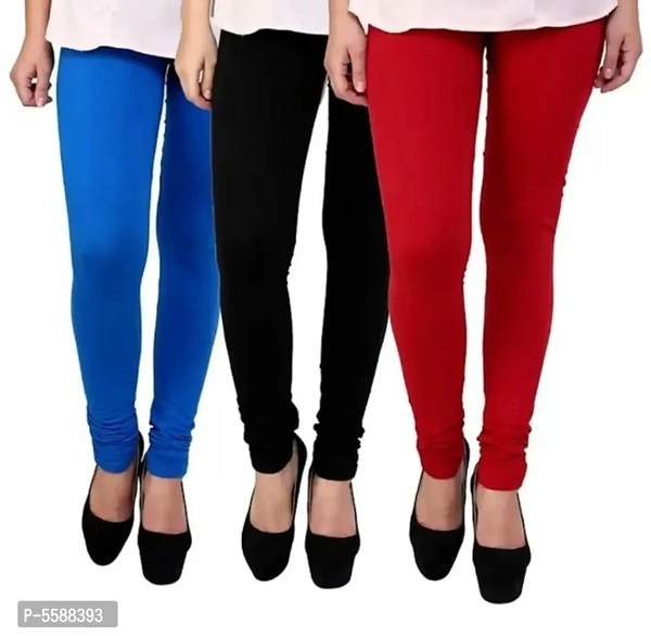 Fashion wear cotton legging- Royal,Black,Red