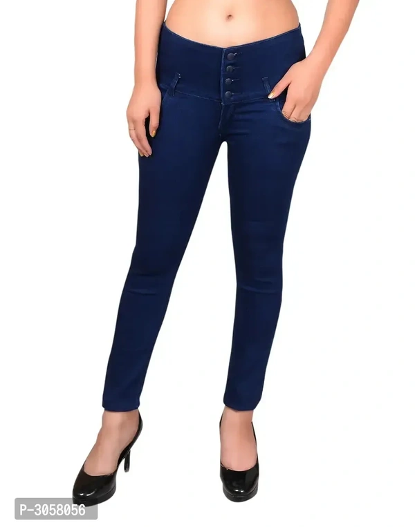 Blue Denim Jeans For Women's