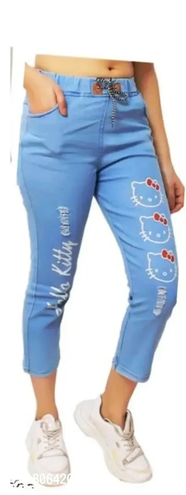 Denim Jeans Light Kitty