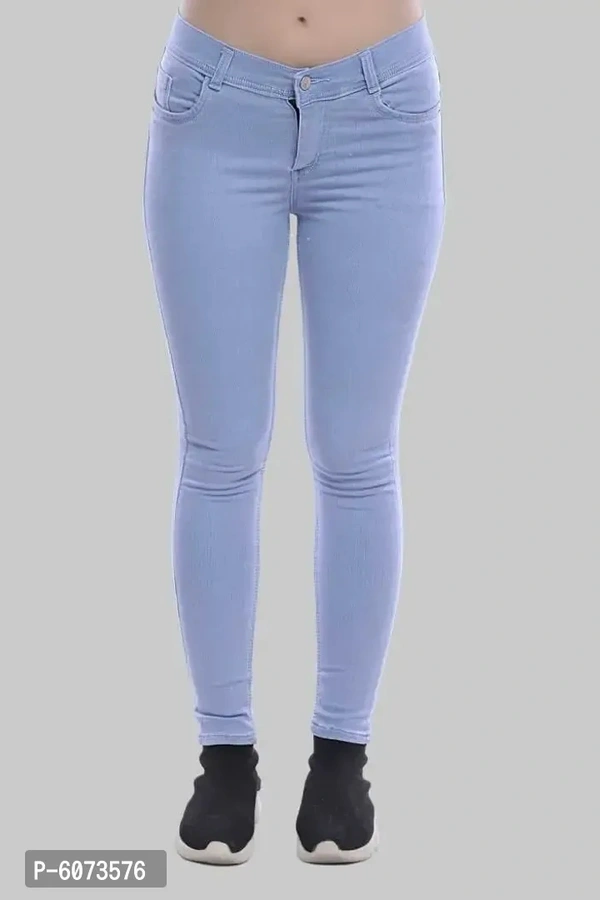 Fabulous Stunning Blue Denim Jeans For Women