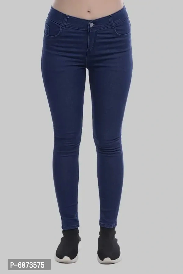 Fabulous Stunning Blue Denim Jeans For Women