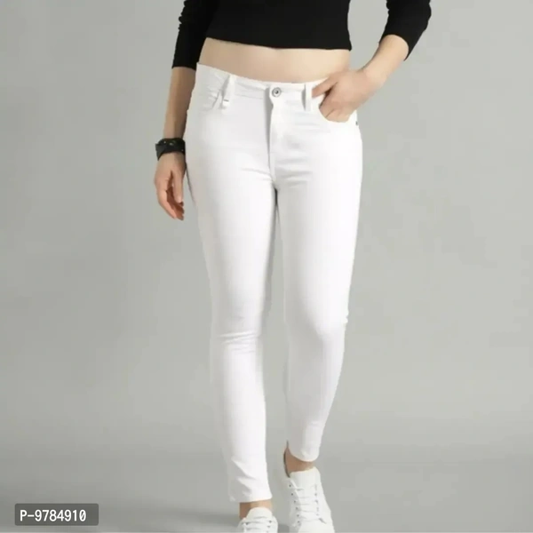 Stylish Women Demin Skinny Fit Jeans