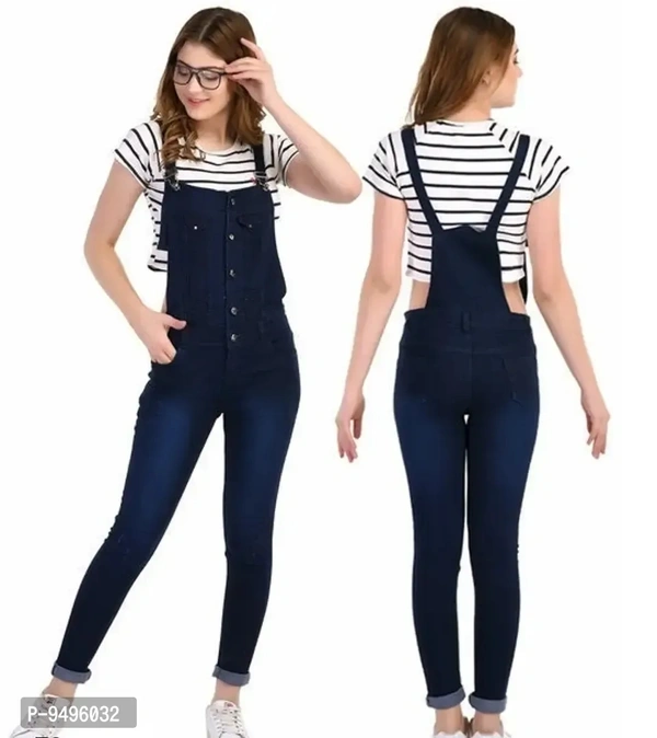Fashionable Exclusive Present Women Girls Wear Stretchable and Stylish Ravishing Dungaree Jumpsuits