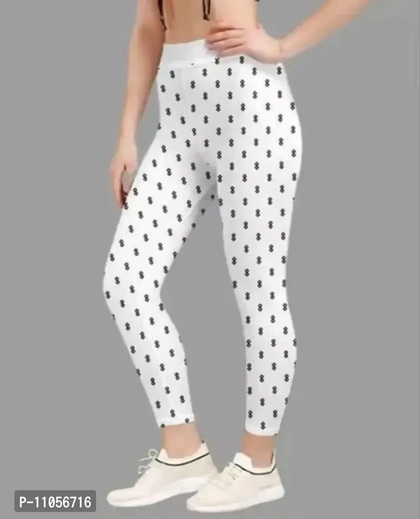 Fancy Cotton Blend Jeggings For Women