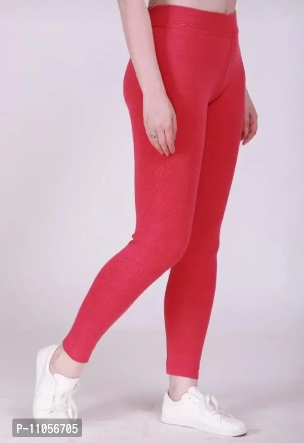 Fancy Cotton Blend Jeggings For Women