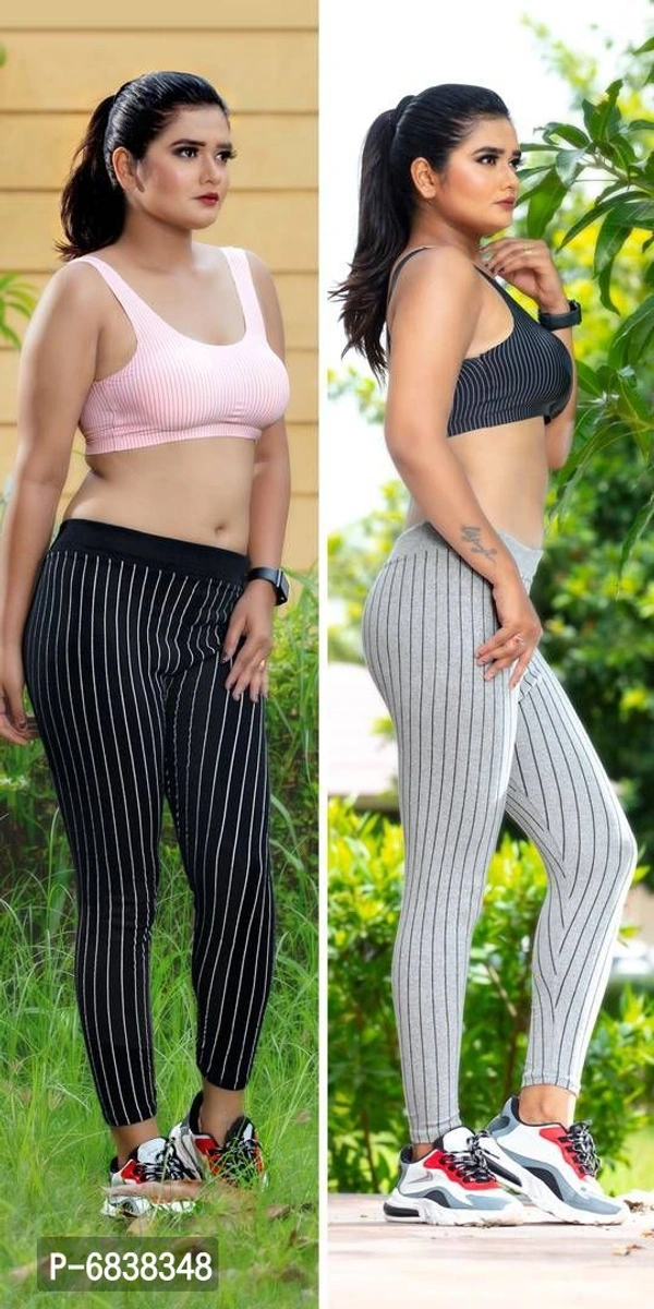 Womens Slim Fit Jeggings Pack Of 2