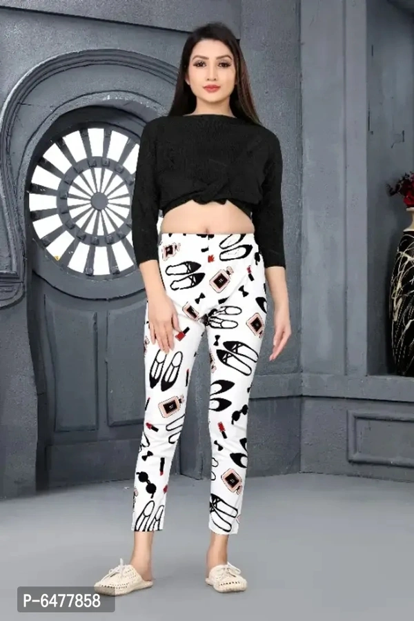 Gorgeous Summer Special Cotton Lycra Colorful Floral Printed Womens Leggings