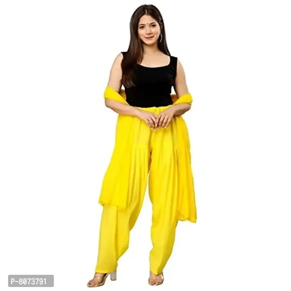 Endfashion Women's Semi Patiala Salwar with Dupatta – Cotton Blend
