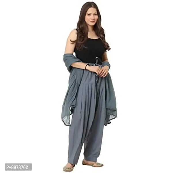 Endfashion Women's Semi Patiala Salwar with Dupatta – Cotton Blend